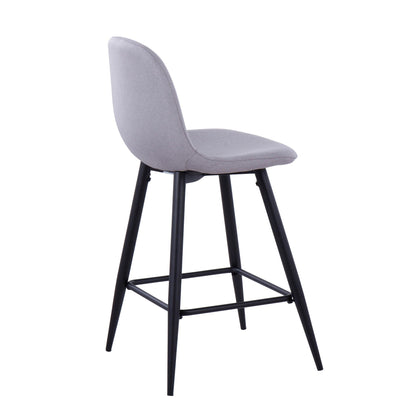 Majestic Office Furniture 24" Fixed-Height Counter Stool - Set of 2