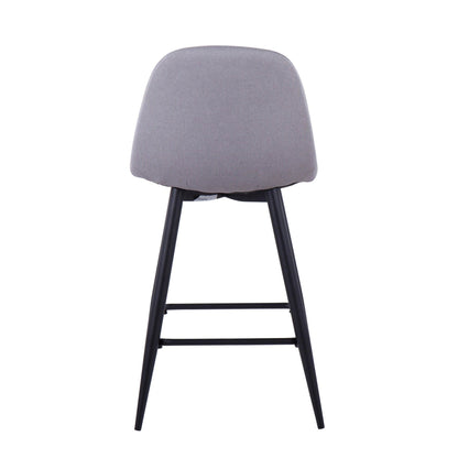 Majestic Office Furniture 24" Fixed-Height Counter Stool - Set of 2