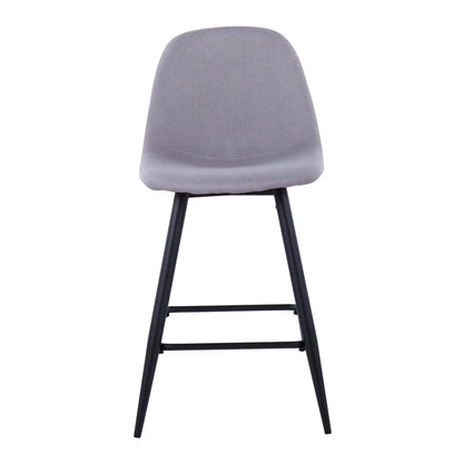 Majestic Office Furniture 24" Fixed-Height Counter Stool - Set of 2