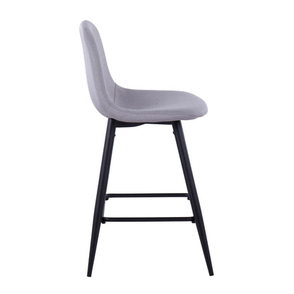 Majestic Office Furniture 24" Fixed-Height Counter Stool - Set of 2