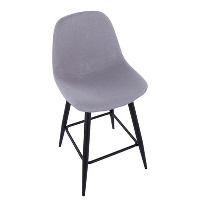 Majestic Office Furniture 24" Fixed-Height Counter Stool - Set of 2