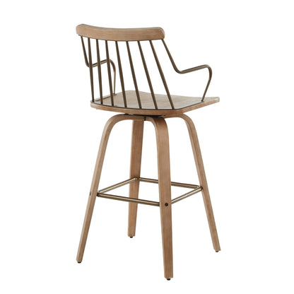 Majestic Office Furniture 26" Fixed-Height Counter Stool