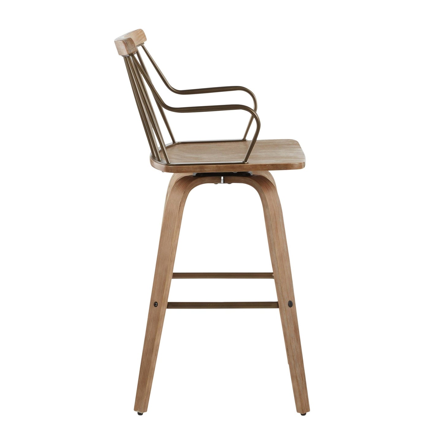 Majestic Office Furniture 26" Fixed-Height Counter Stool