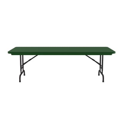 Majestic Office Furniture Adjustable Height Commercial Blow-Molded Plastic Folding Table