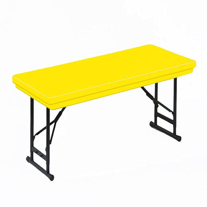 Majestic Office Furniture Adjustable Height Commercial Blow-Molded Plastic Folding Table