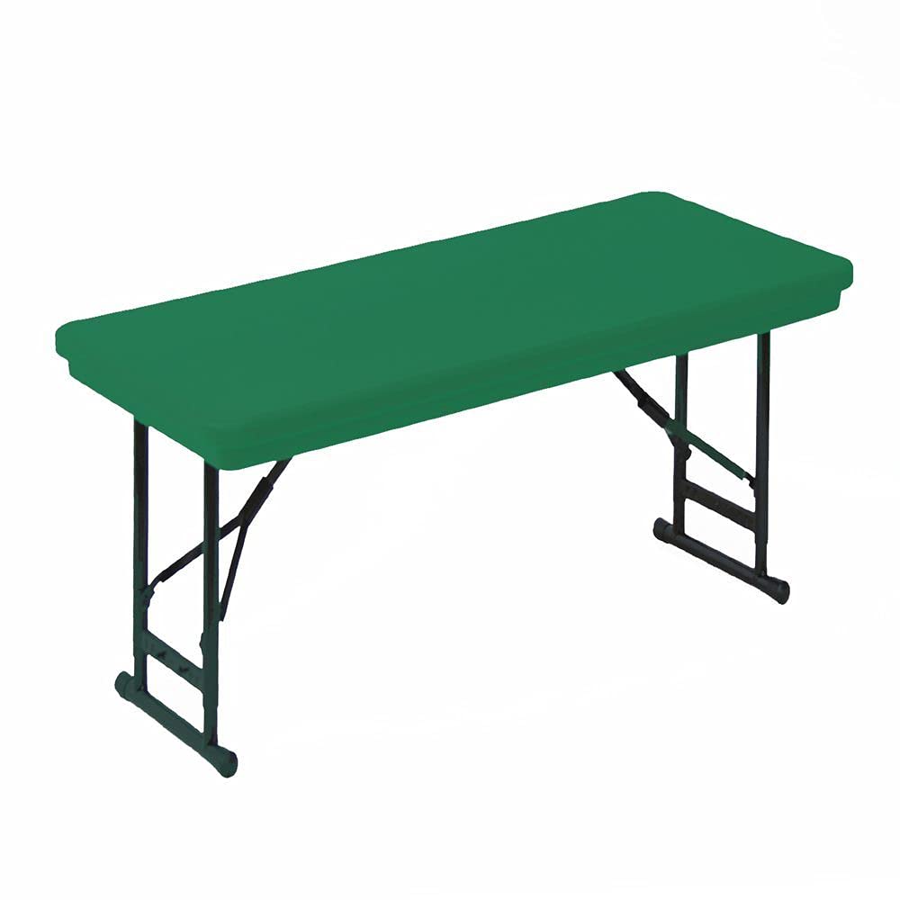 Majestic Office Furniture Adjustable Height Commercial Blow-Molded Plastic Folding Table