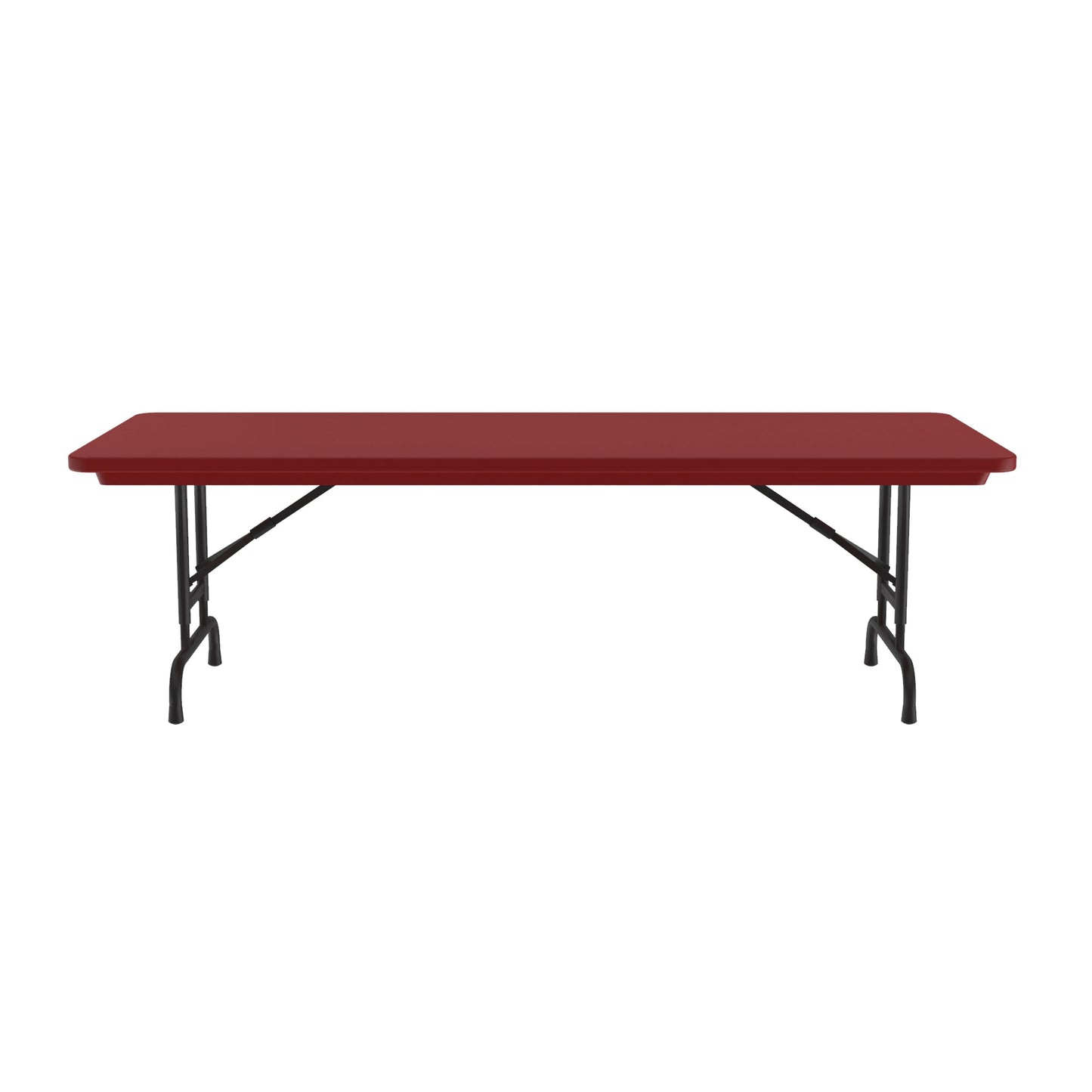 Majestic Office Furniture Adjustable Height Commercial Blow-Molded Plastic Folding Table