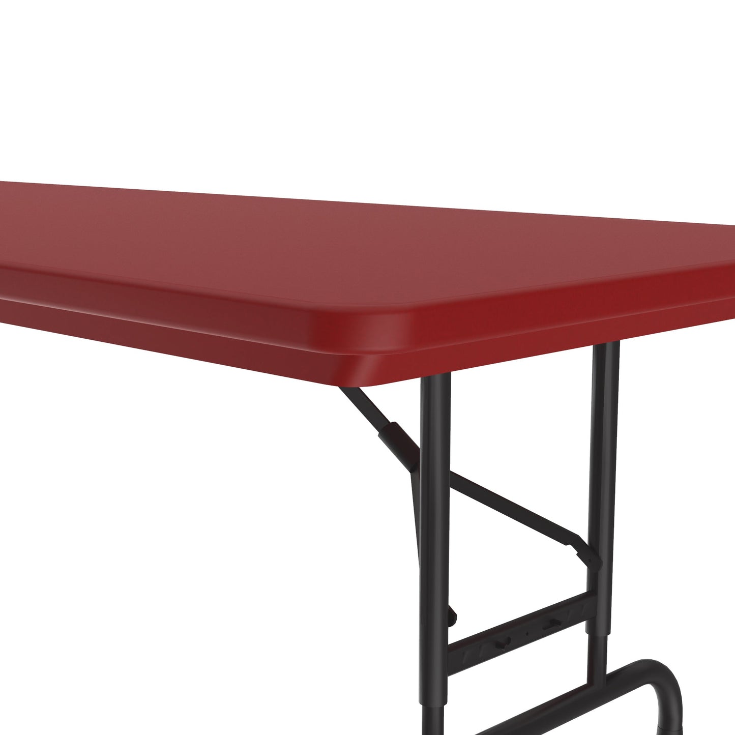 Majestic Office Furniture Adjustable Height Commercial Blow-Molded Plastic Folding Table