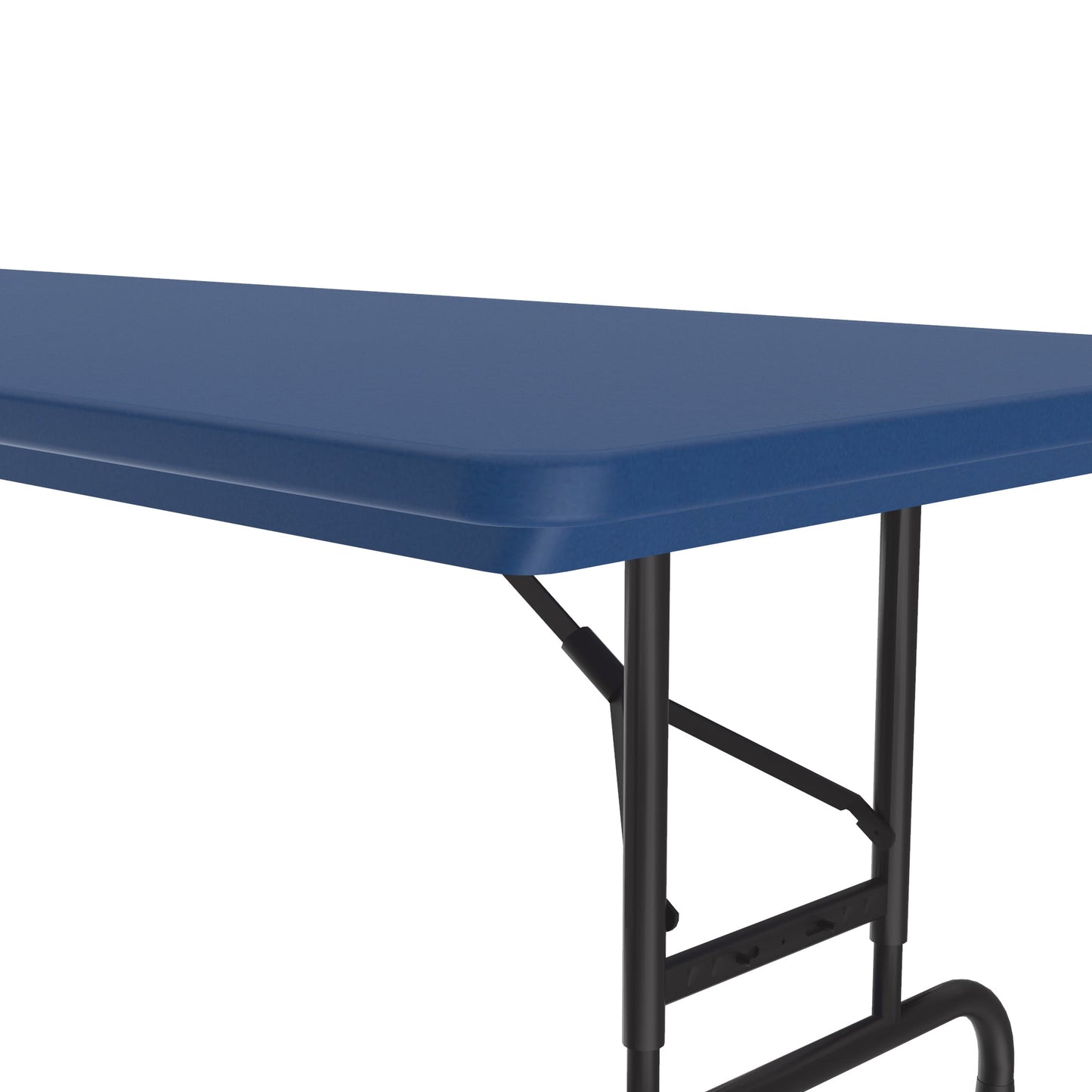 Majestic Office Furniture Adjustable Height Commercial Blow-Molded Plastic Folding Table