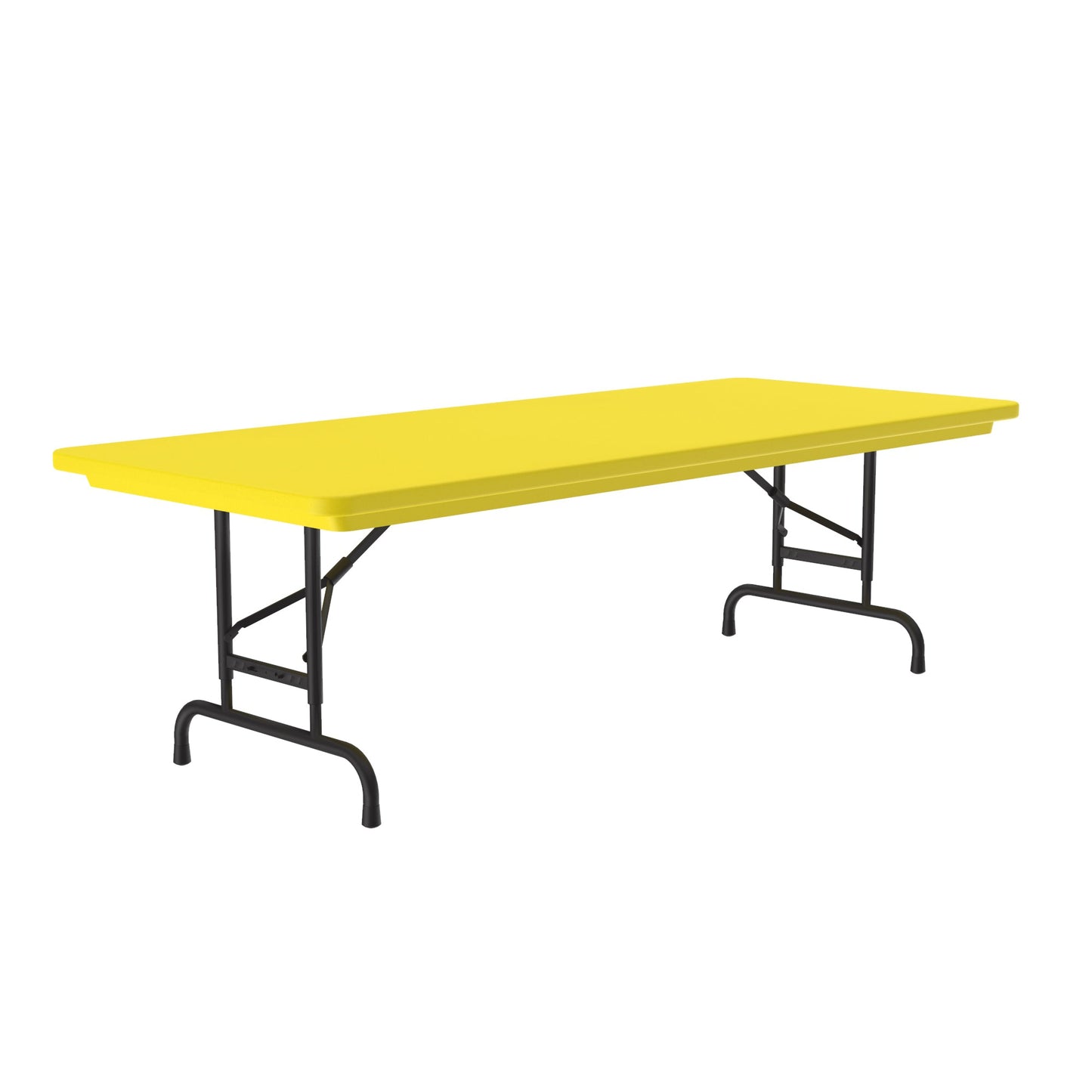 Majestic Office Furniture Adjustable Height Commercial Blow-Molded Plastic Folding Table