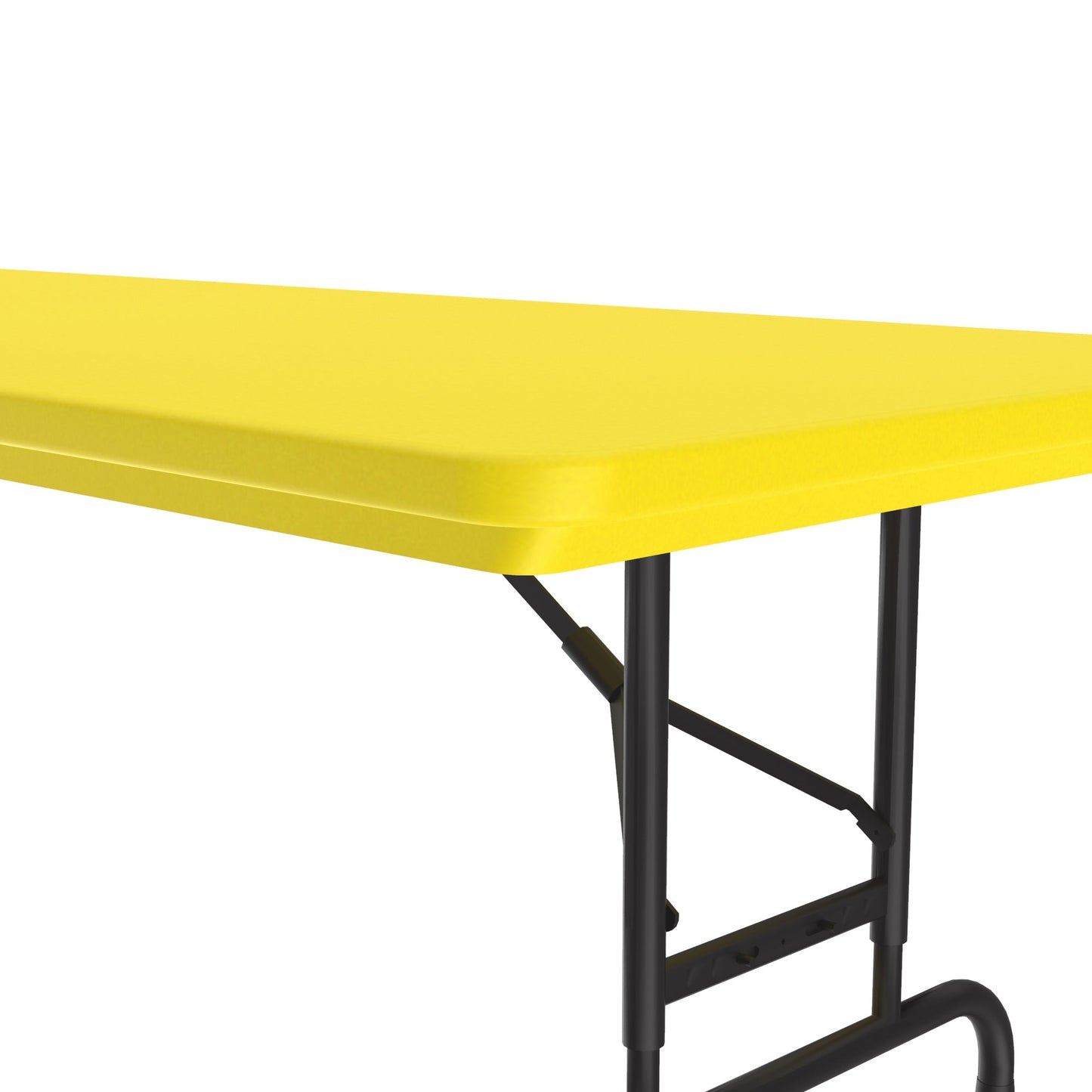 Majestic Office Furniture Adjustable Height Commercial Blow-Molded Plastic Folding Table
