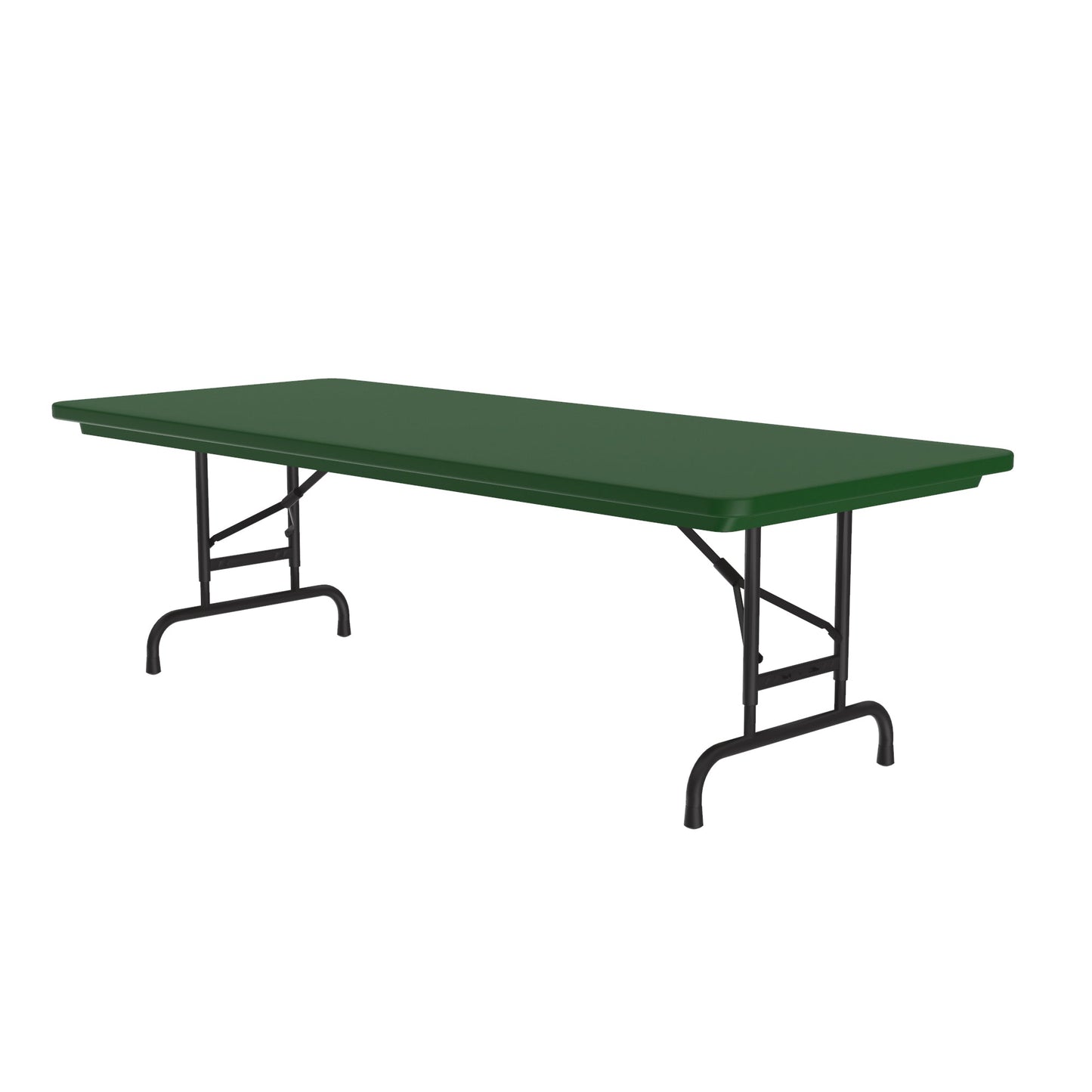 Majestic Office Furniture Adjustable Height Commercial Blow-Molded Plastic Folding Table