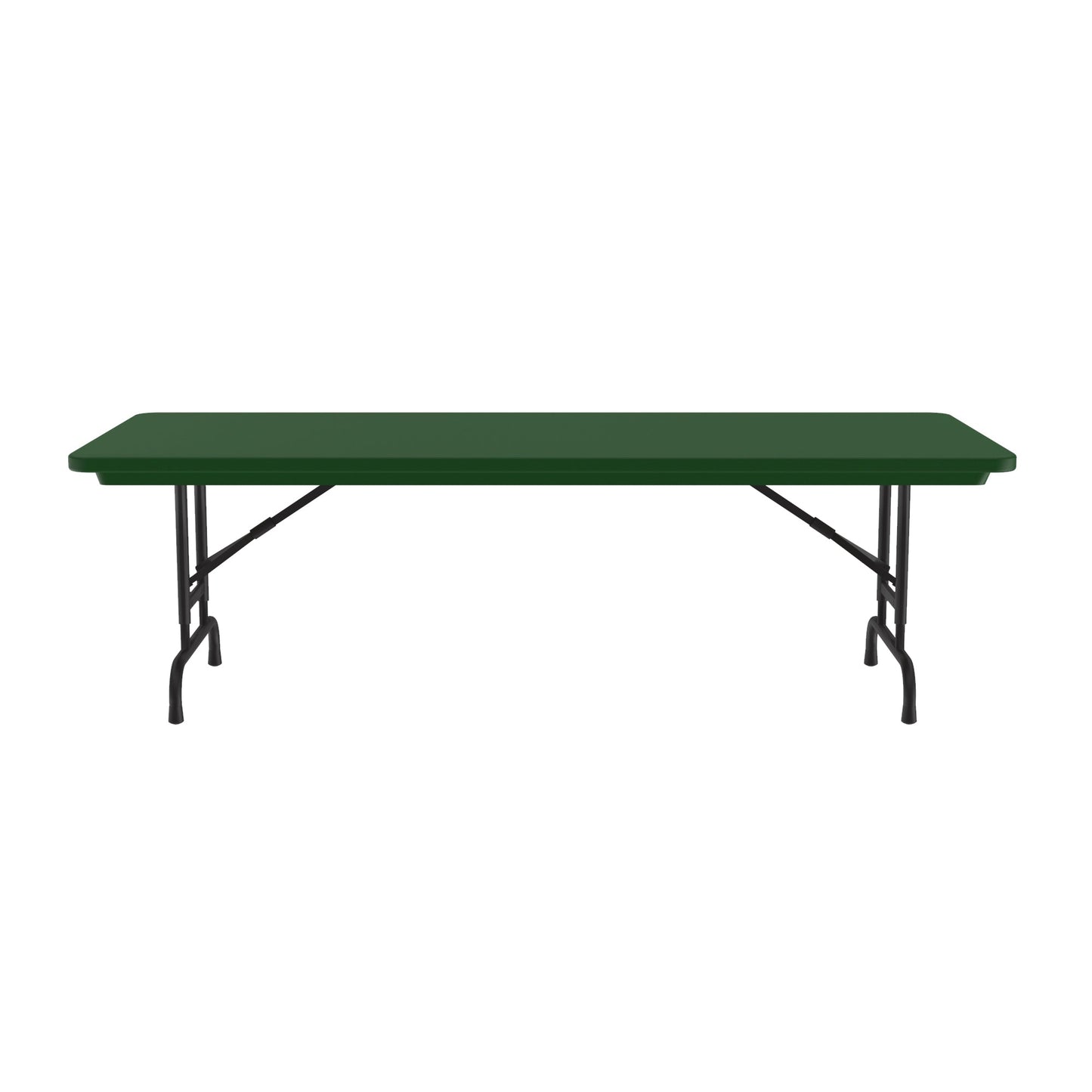 Majestic Office Furniture Adjustable Height Commercial Blow-Molded Plastic Folding Table
