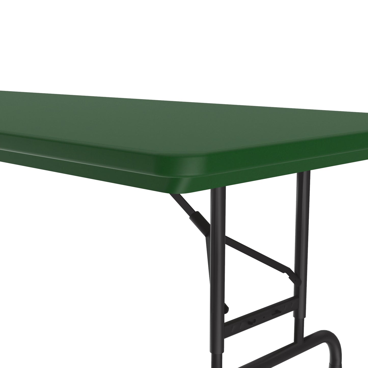 Majestic Office Furniture Adjustable Height Commercial Blow-Molded Plastic Folding Table