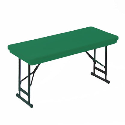 Majestic Office Furniture Adjustable Height Commercial Blow-Molded Plastic Folding Table