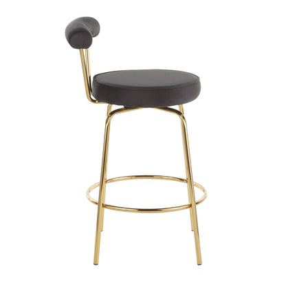 Majestic Office Furniture 26" Fixed-Height Counter Stool - Set of 2