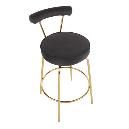 Majestic Office Furniture 26" Fixed-Height Counter Stool - Set of 2