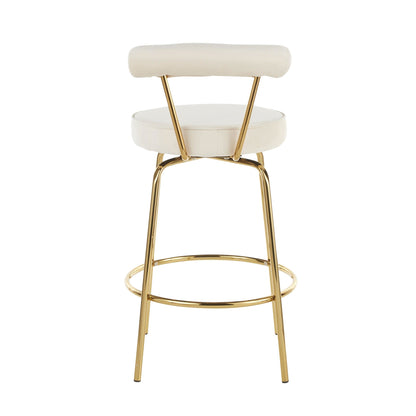 Majestic Office Furniture 26" Fixed-Height Counter Stool - Set of 2