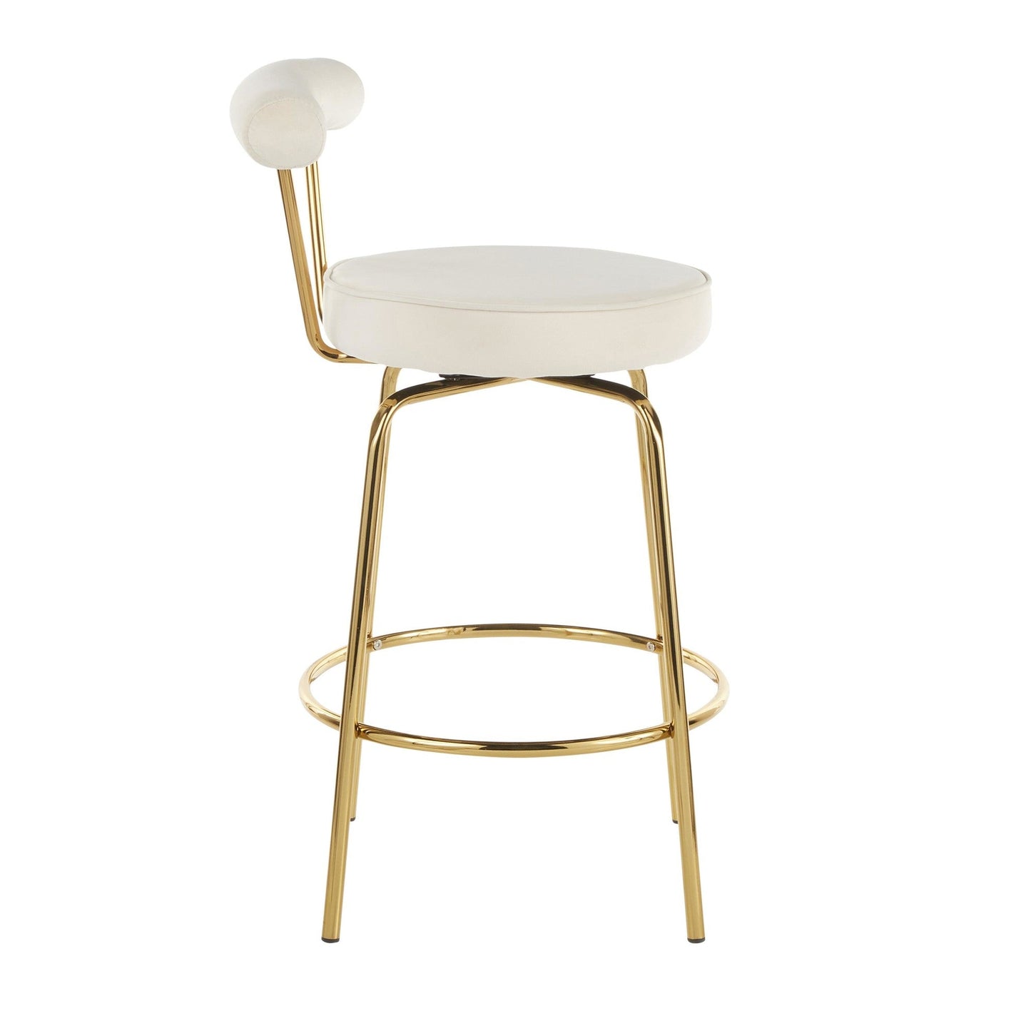 Majestic Office Furniture 26" Fixed-Height Counter Stool - Set of 2