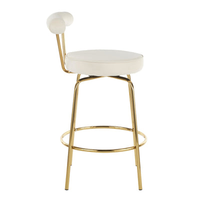 Majestic Office Furniture 26" Fixed-Height Counter Stool - Set of 2