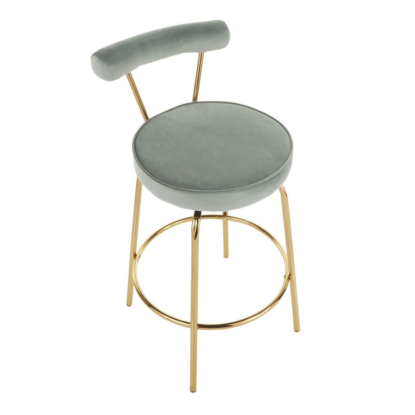 Majestic Office Furniture 26" Fixed-Height Counter Stool - Set of 2