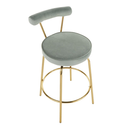 Majestic Office Furniture 26" Fixed-Height Counter Stool - Set of 2