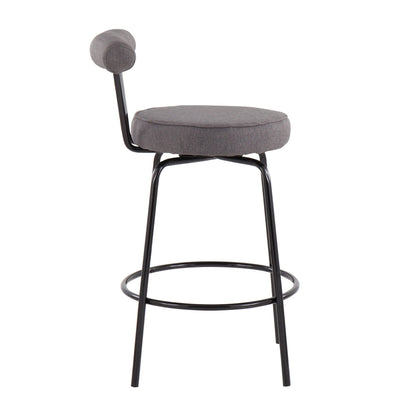 Majestic Office Furniture 26" Fixed-Height Counter Stool - Set of 2
