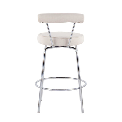 Majestic Office Furniture 26" Fixed-Height Counter Stool - Set of 2