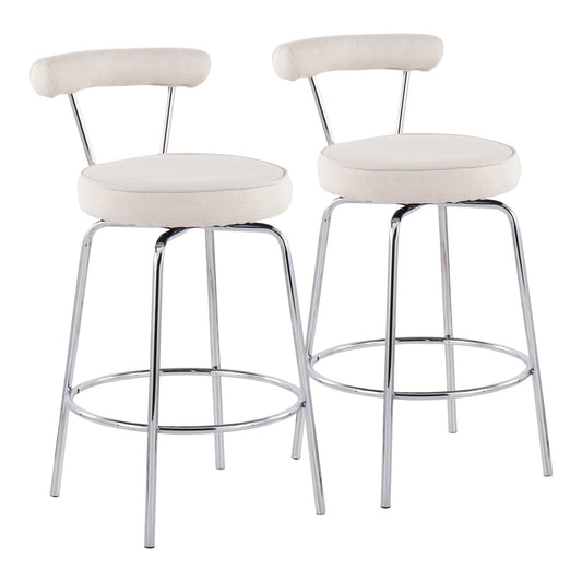 Majestic Office Furniture 26" Fixed-Height Counter Stool - Set of 2