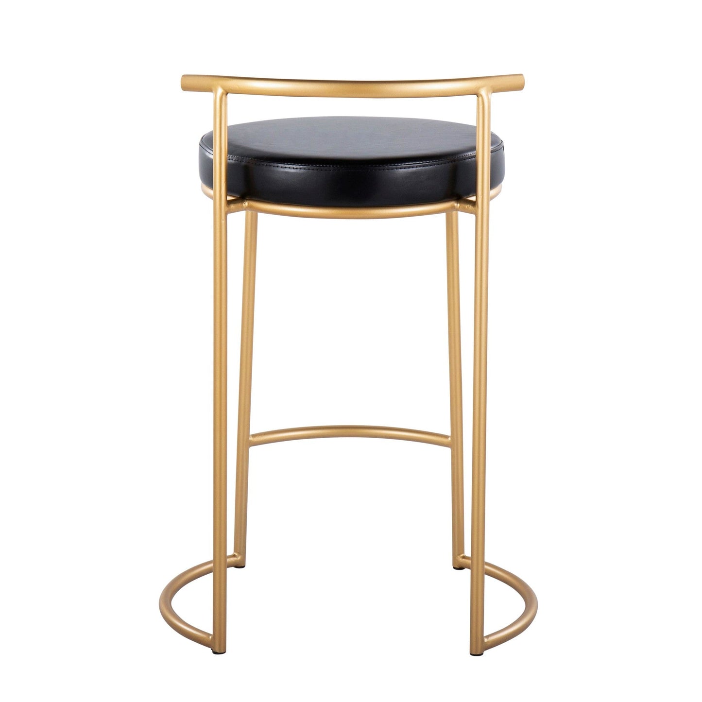 Majestic Office Furniture Fuji 26" Fixed-Height Counter Stool - Set of 2