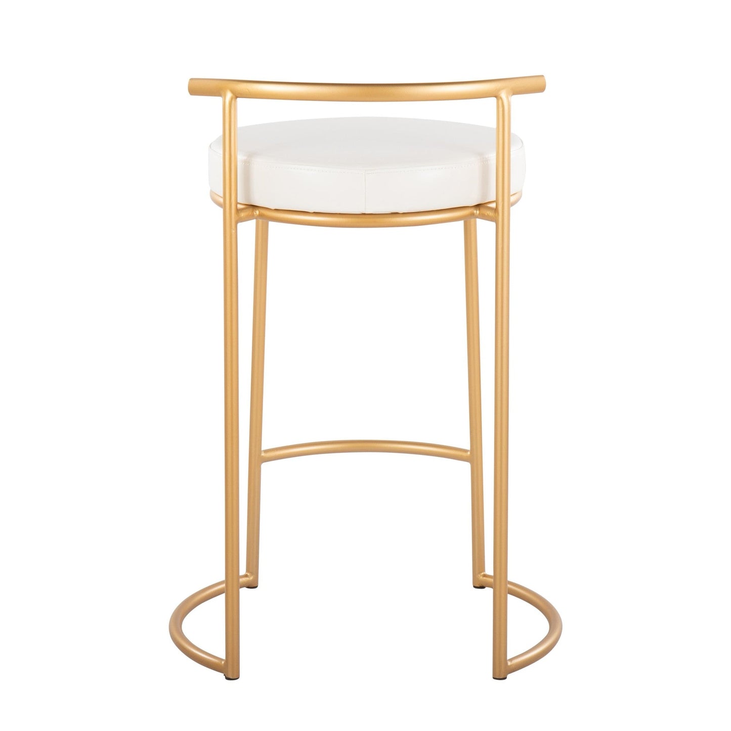 Majestic Office Furniture Fuji 26" Fixed-Height Counter Stool - Set of 2