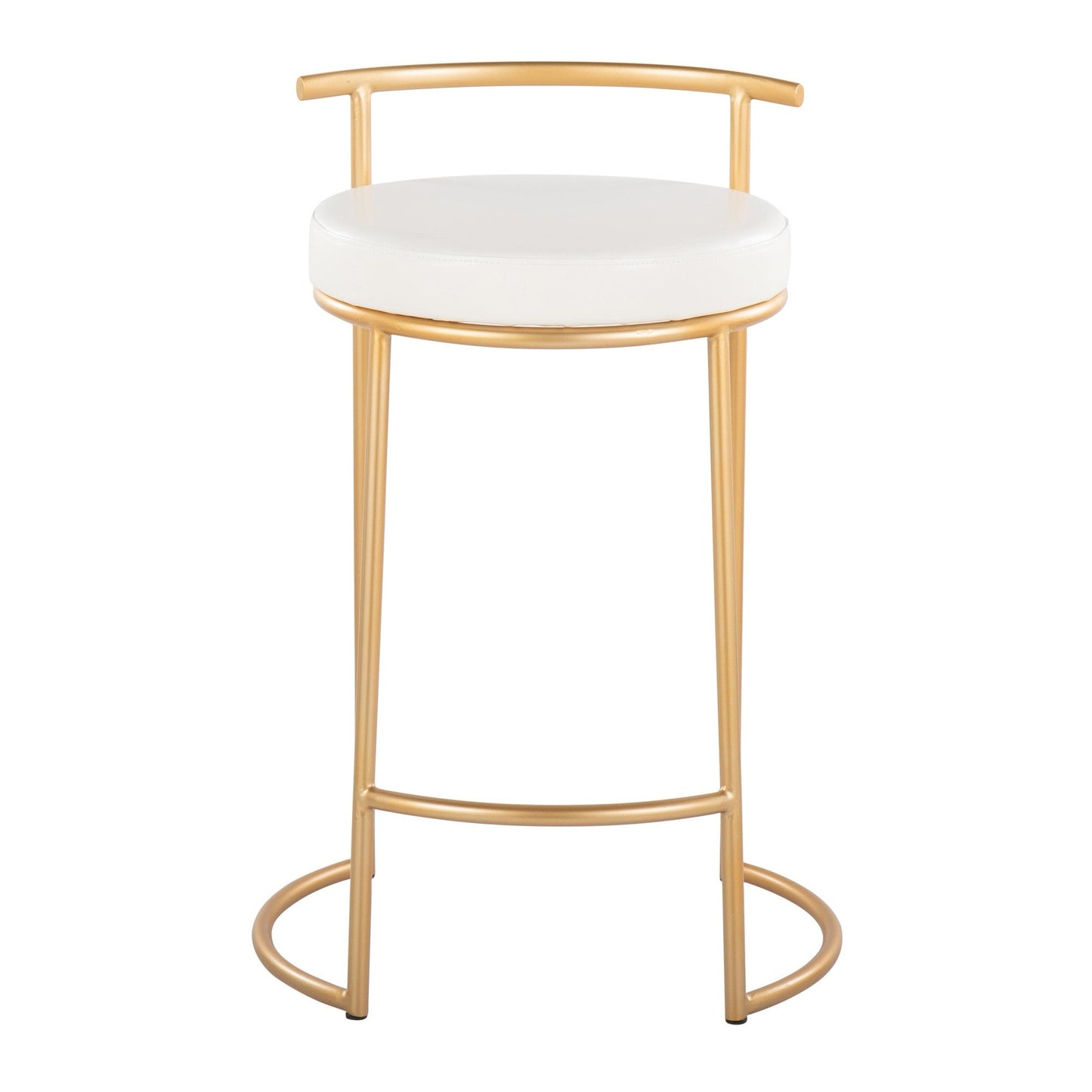 Majestic Office Furniture Fuji 26" Fixed-Height Counter Stool - Set of 2
