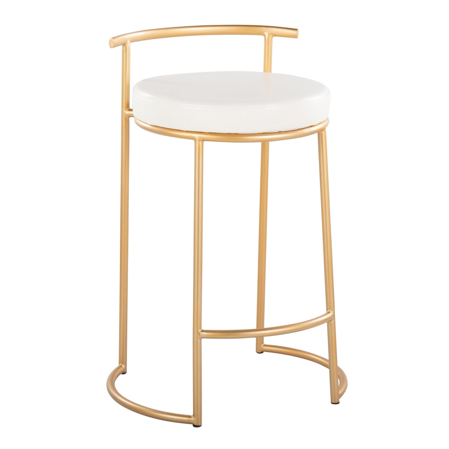 Majestic Office Furniture Fuji 26" Fixed-Height Counter Stool - Set of 2