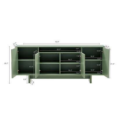 Manhattan Comfort Ella 70.86" Sideboard