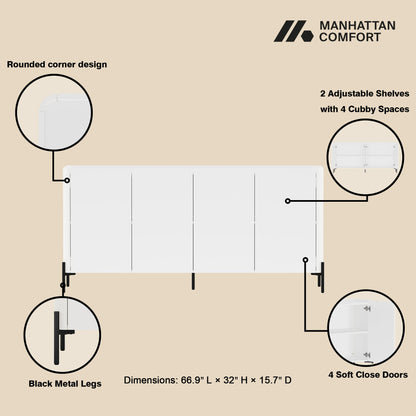 Manhattan Comfort Abbey Sideboard