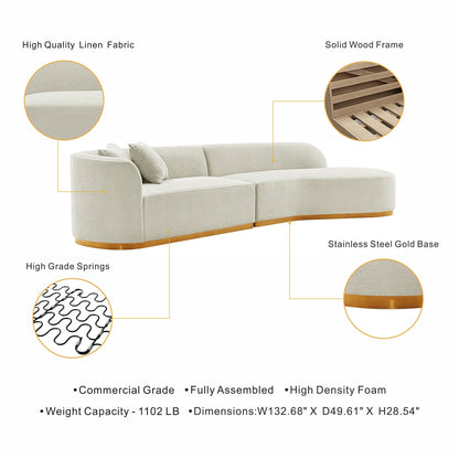 Manhattan Comfort Daria Sofa
