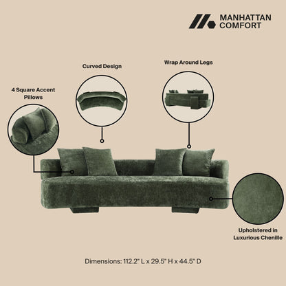 Manhattan Comfort Verandah Sofa
