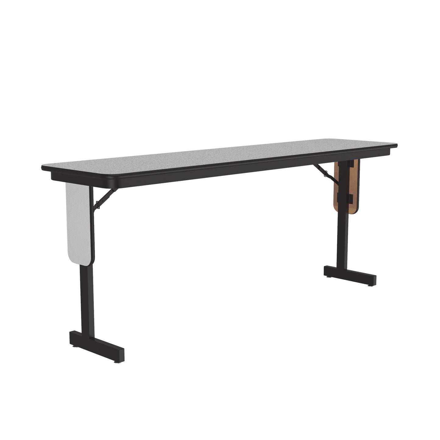 Majestic Office Furniture Commercial Laminate Folding Seminar Table with Panel Leg