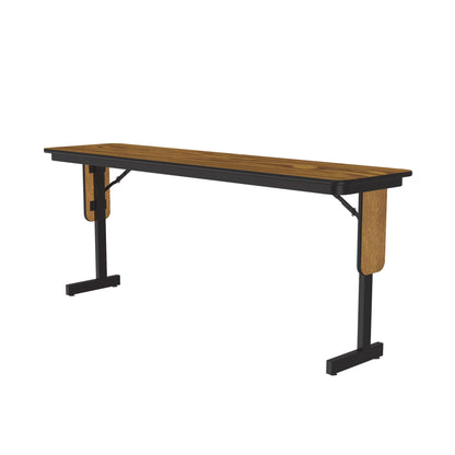 Majestic Office Furniture Commercial Laminate Folding Seminar Table with Panel Leg