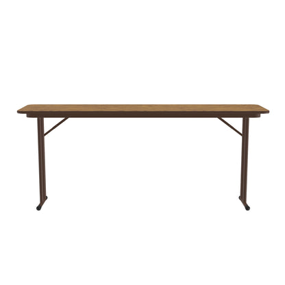 Majestic Office Furniture Deluxe High-Pressure Folding Seminar Table with Off-Set Leg