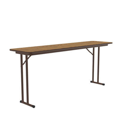 Majestic Office Furniture Deluxe High-Pressure Folding Seminar Table with Off-Set Leg