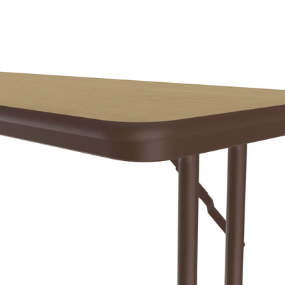 Majestic Office Furniture Deluxe High-Pressure Folding Seminar Table with Off-Set Leg