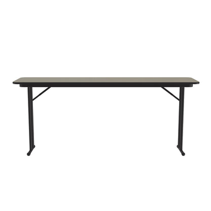 Majestic Office Furniture Deluxe High-Pressure Folding Seminar Table with Off-Set Leg