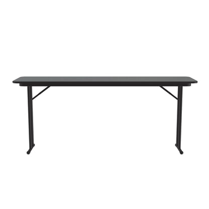 Majestic Office Furniture Deluxe High-Pressure Folding Seminar Table with Off-Set Leg