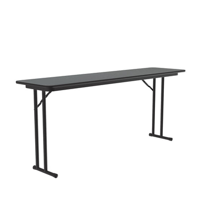 Majestic Office Furniture Deluxe High-Pressure Folding Seminar Table with Off-Set Leg
