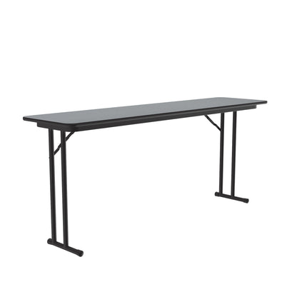 Majestic Office Furniture Commercial Laminate Folding Seminar Table with Off-Set Leg