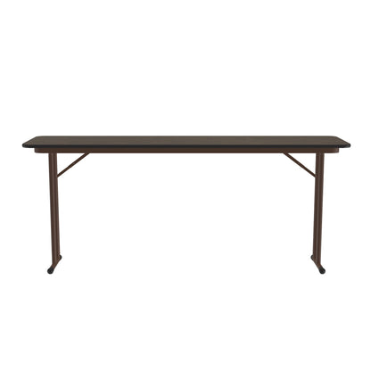 Majestic Office Furniture Deluxe High-Pressure Folding Seminar Table with Off-Set Leg