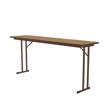 Majestic Office Furniture Deluxe High-Pressure Folding Seminar Table with Off-Set Leg