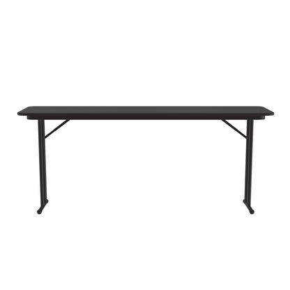 Majestic Office Furniture Deluxe High-Pressure Folding Seminar Table with Off-Set Leg