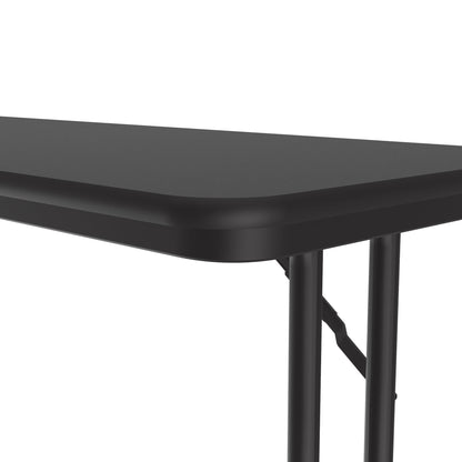 Majestic Office Furniture Deluxe High-Pressure Folding Seminar Table with Off-Set Leg